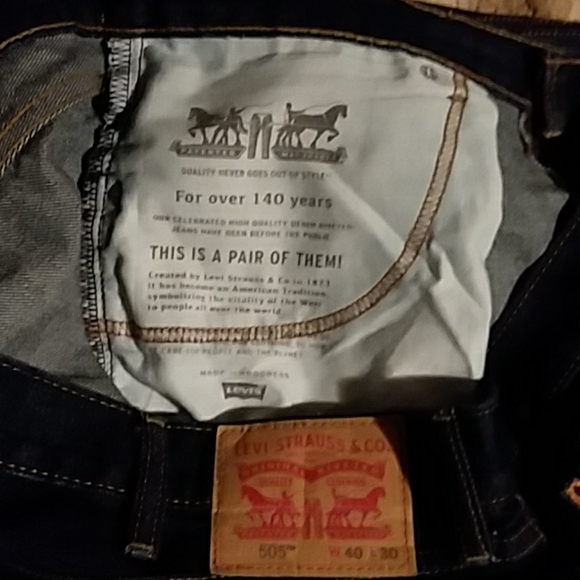 Levis 505 Jeans - Picture 7 of 8